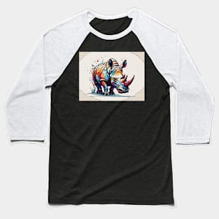 Rhino 2 Baseball T-Shirt